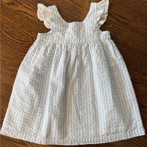 babycottons Blue and White Gingham Dress